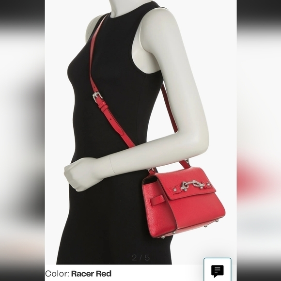 NWT Rebecca Minkoff Lou Top Handle Leather Crossbody - Picture 4 of 13